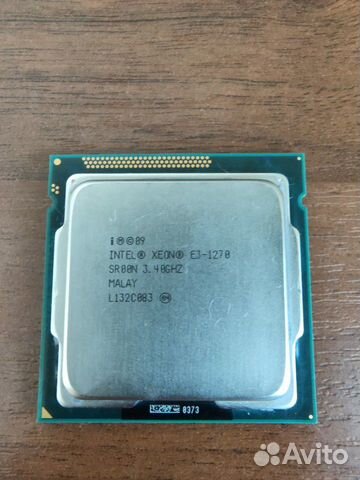 Процессор Intel Xeon E3-1270