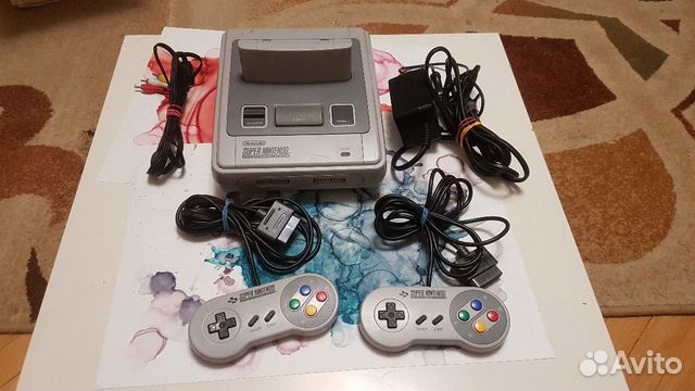 Super Nintendo + игра Super Nintendo + игра