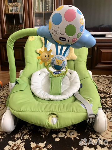 Креслице-качалка Chicco Balloon Summer Green Креслице-качалка Chicco Balloon Summer Green