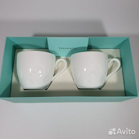 Чашки Tiffany & Co белые оригинал Чашки Tiffany & Co белые оригинал