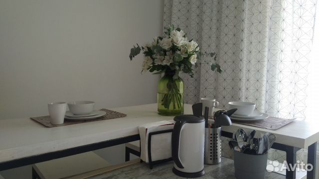 

1-к. квартира, 42 м², 2 кровати