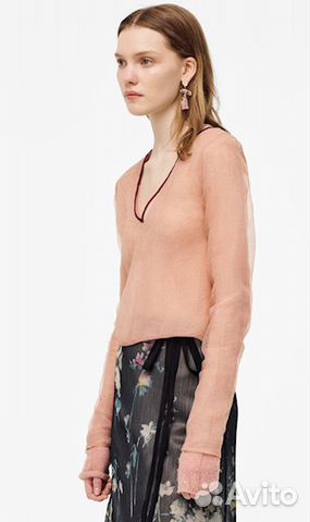 Zara Limited Edition свитер из органзы новый Zara Limited Edition свитер из органзы новый