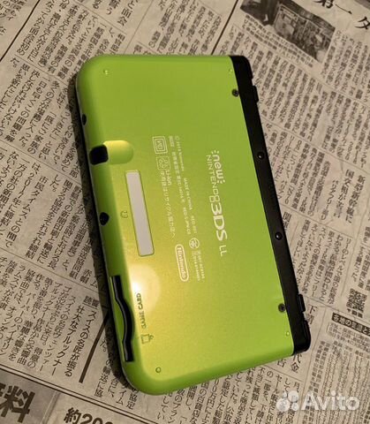 New Nintendo 3DS XL Lime Green Yoshi New Nintendo 3DS XL Lime Green Yoshi