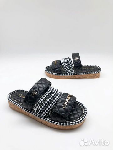 Шлепки сандалии женские chanel Шлепки сандалии женские chanel
