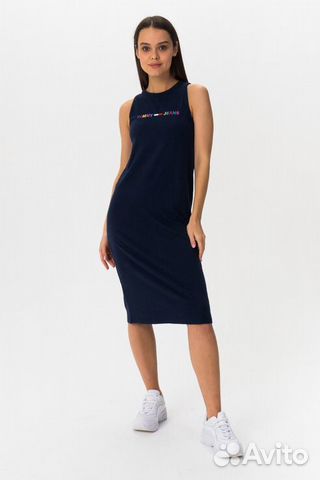 Платье из органического хлопка Tommy Jeans Платье из органического хлопка Tommy Jeans