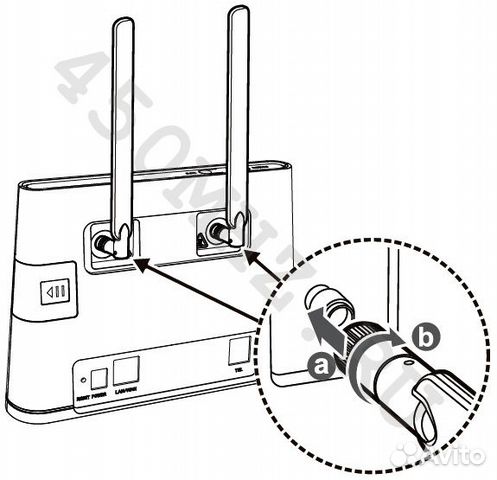 Антенны GSM для роутеров Huawei b593-b310-b315