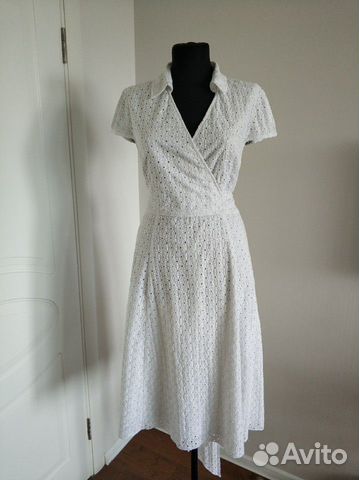 Белое платье Gant