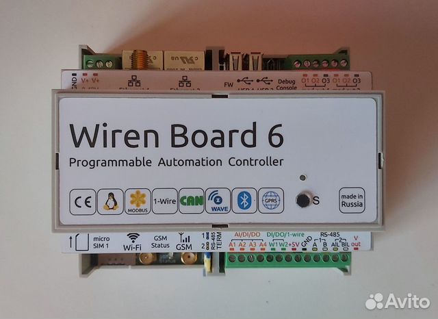 Wiren board 6. Wirenboard mart3et.