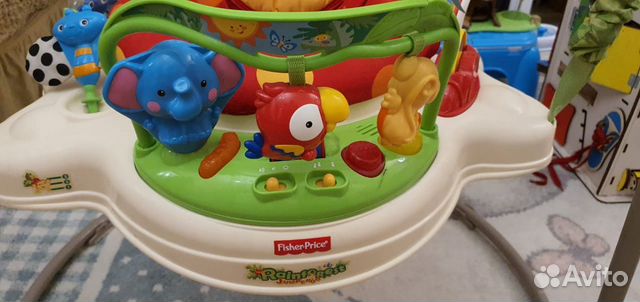 Прыгунок интерактивный, музыкальный Fisher Price