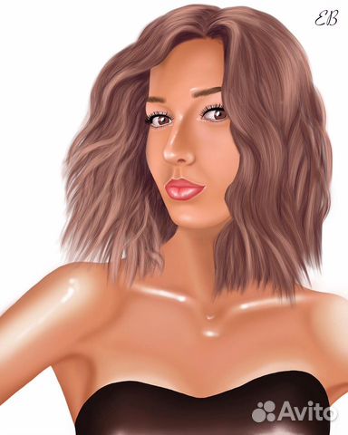 Портреты на заказ в Procreate на iPad Pro