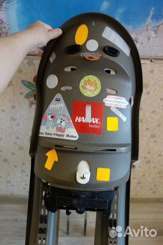 Велокресло Hamax Smiley