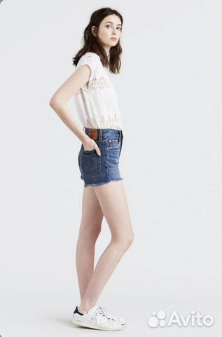 Шорты 501 High Rise Shorts Levi’s женские