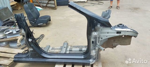 Порог правый со стойками Hyundai Solaris Порог правый со стойками Hyundai Solaris