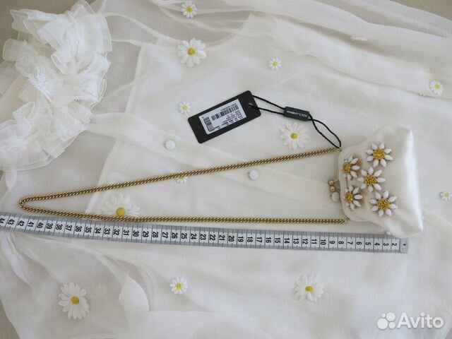 Dolce&Gabbana новая сумка белая оригинал