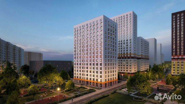 1-к квартира, 37.6 м², 23/25 эт. 1-к квартира, 37.6 м², 23/25 эт.