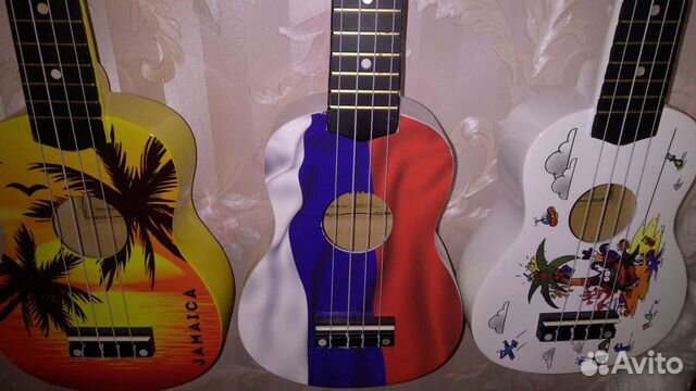 Обучаю бесплатно. Укулеле новое в наличии 21 дюйм