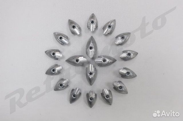 Комплект наконечников для профиля пола 