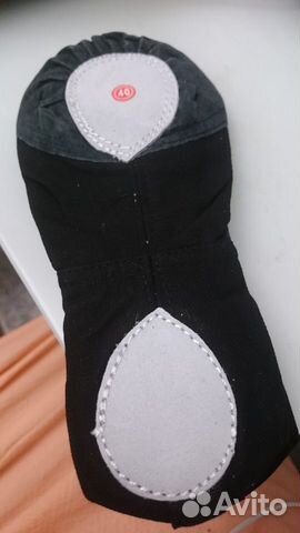 Балетные тапочки для танцев на размер 37,5-38