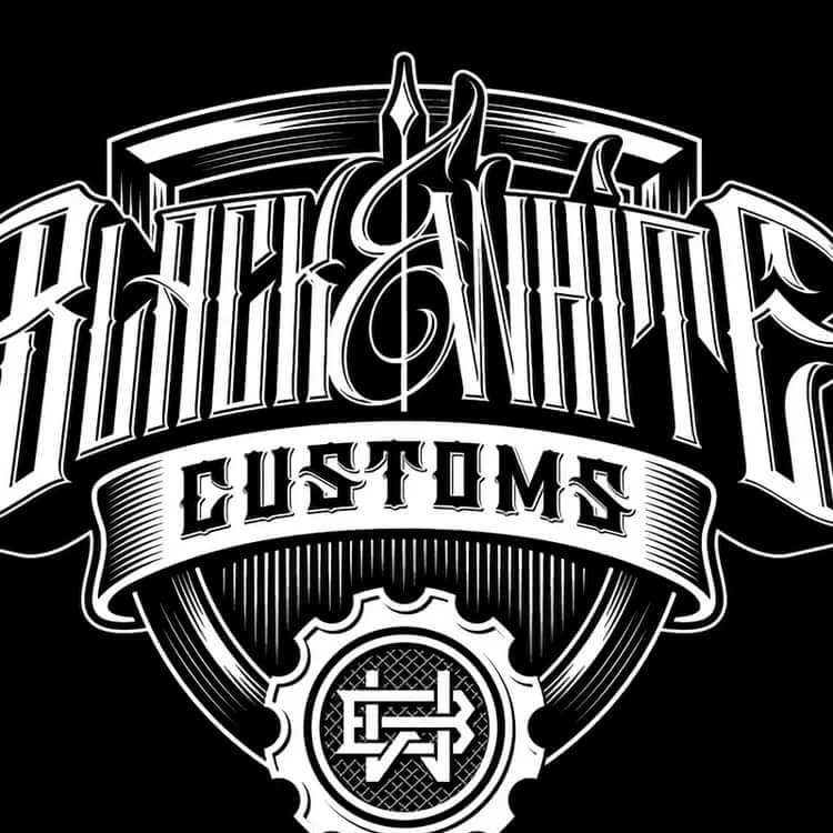 Black customs. Black White логотип. Black White Customs. Кастом сервис. Customs service.