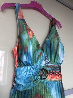 Платье длинное в пол на вечер S