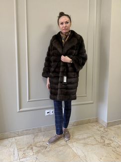 Шуба из баргузинского соболя