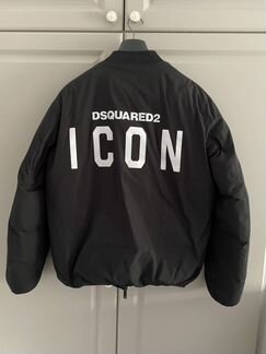Мужской бомбер-пуховик Dsquared2 Icon.Оригинал