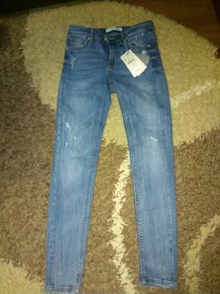 Джинсы Stradivarius skinny low waist jeans новые