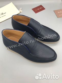 Кожаные ботинки Loro Piana
