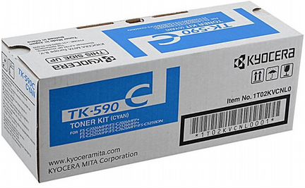 Оригинальный картридж Kyocera TK-590C (1T02kvcnl0)