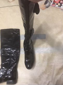 Ботфорты (сапоги) лаковые