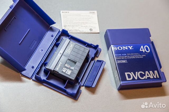 Видеокассеты профессиональные mini DV (DVCam) Sony