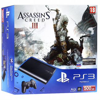 Sony ps3 super slim 500 гигов прошитая плюс игры
