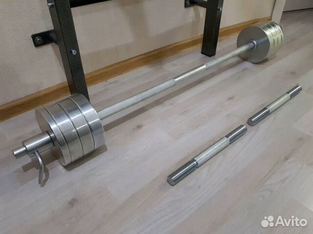 Штанга 40 кг + гантели