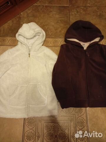 Флисовые кофты р. 128 см