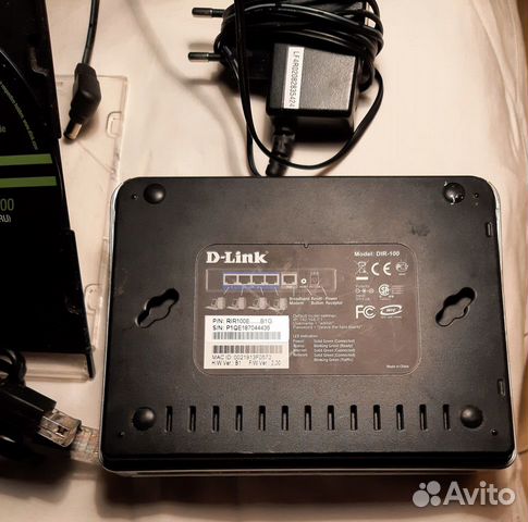 Маршрутизатор D-link dir-100