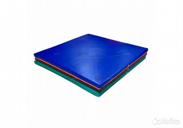 Мат спортивный 1 х 1 х 0,04 м (тентпвх + ппэ)