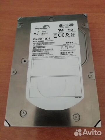 Жесткий диск Seagate 73.4 Гб Cheetah 15K.4 73.4 Гб