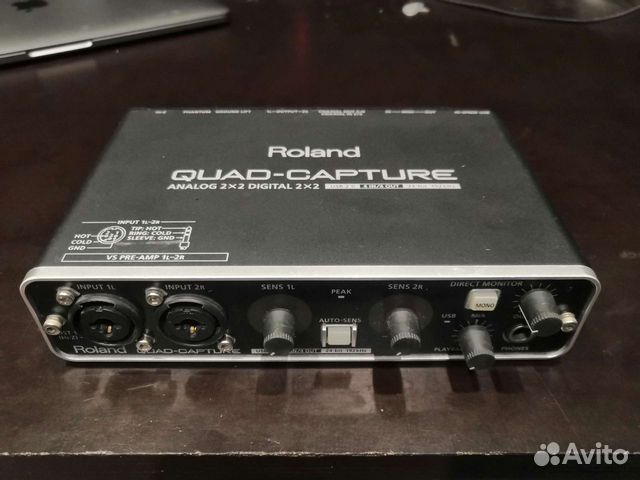 Звуковая карта roland quad capture