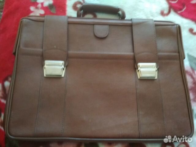 Портфель кожаный СССР