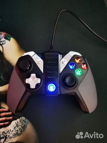 Геймпад GameSir G4S, хром