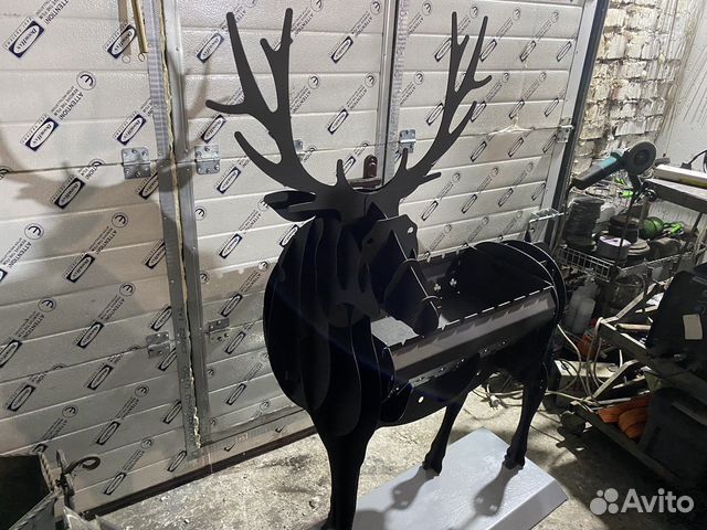 Мангал в виде оленя