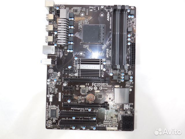 Ga 970a ds3p подключение передней панели Gigabyte ga 970a ds3p +Fx 8350+Башенный кулер купить в Перми Электроника Авито