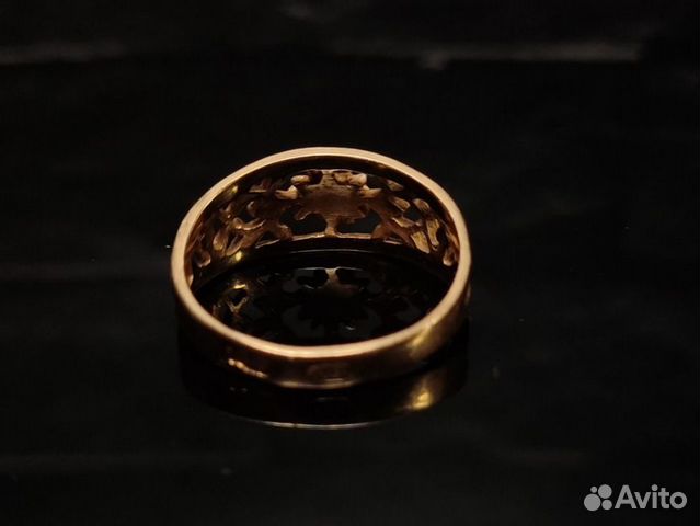 Золотое кольцо 583 пробы массой 3,3 грамма (18 Р)