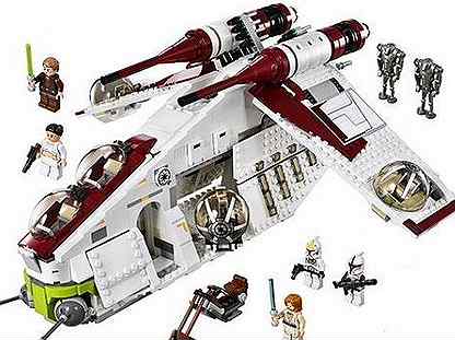 lego clone trooper gunship