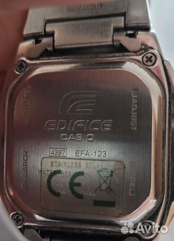 Часы мужские casio edifice EFA-123