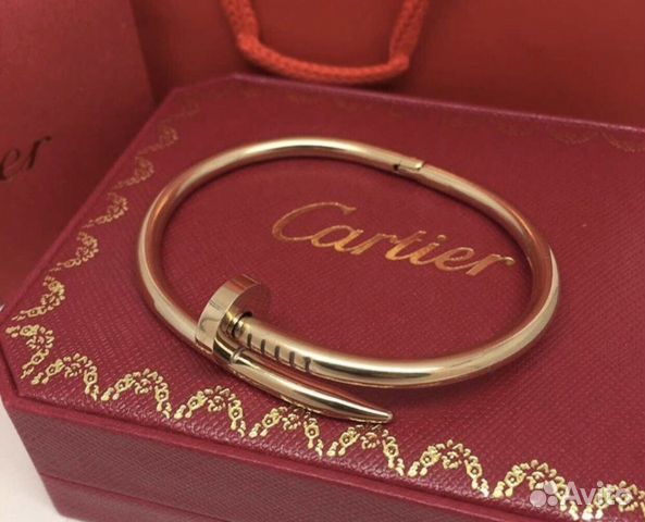 Браслет гвоздь cartier фото