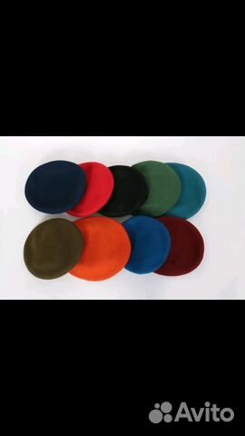 Берет фетровый бесшовный