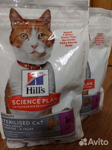 Корм для кошек hills