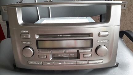 Магнитола на Toyota Land Cruiser 100