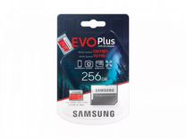 Карта памяти Samsung EVO Plus 256GB microsdxc